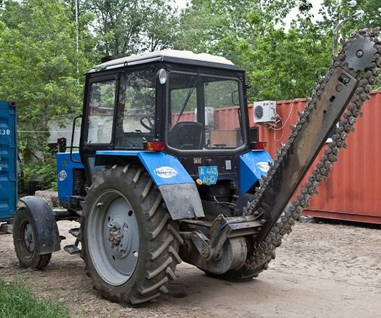 Траншеекопатель в аренду в Уфе и  Республике Башкортостан